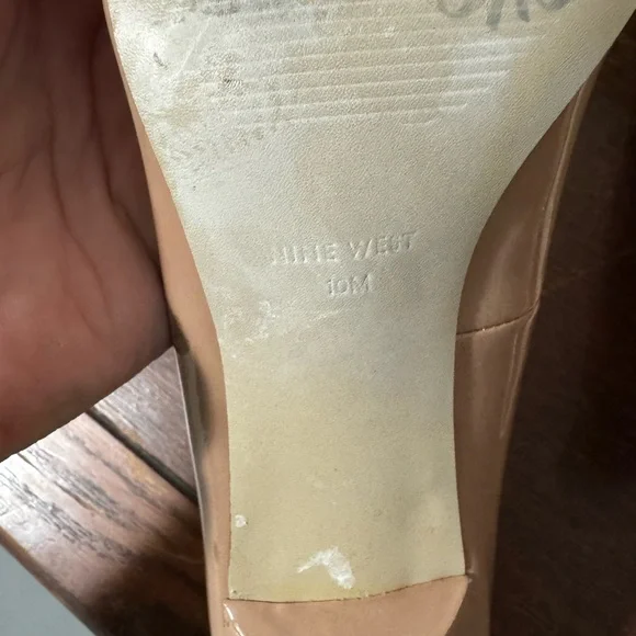 Nine West nude heels - Picture 3 of 6